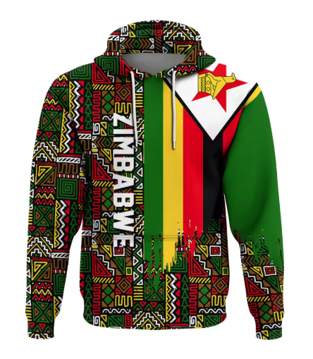 Zimbabwe Flag Map Sweatshirts, hoodie